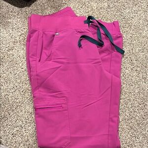 COPY - Figs Pink Scrub Pants